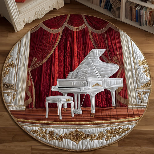 Pianist Stage Quilted Round Mat GFTONT4562