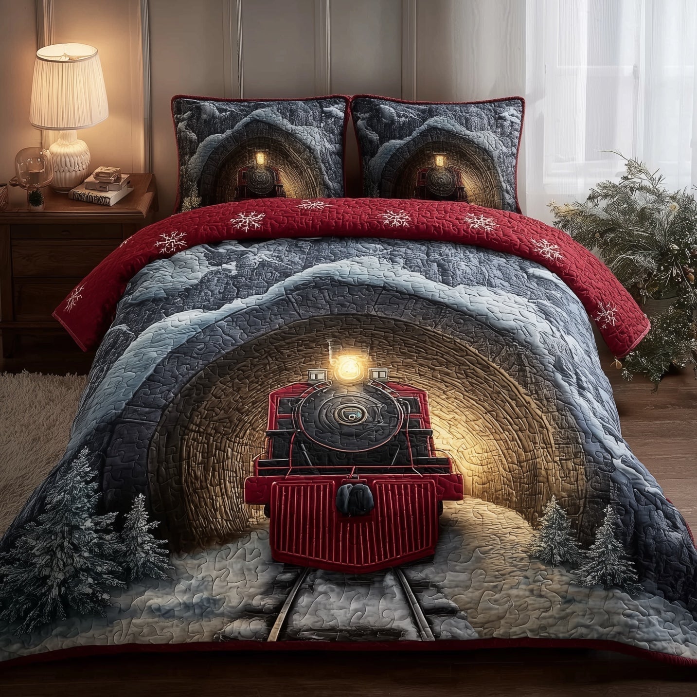 Holiday Express Duvet Cover Set GFTONT4572