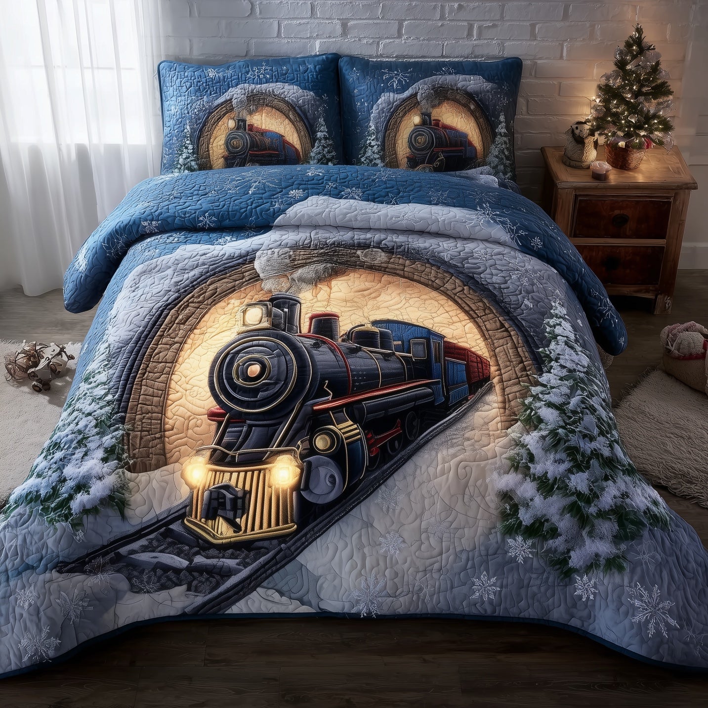 Holiday Express Duvet Cover Set GFTONT4573