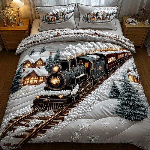 Winter Railway Duvet Cover Set GFTONT4580
