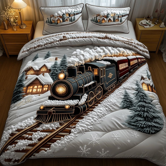 Winter Railway Duvet Cover Set GFTONT4580