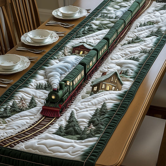 Festive Express Quilted Table Runner GFTONT4620