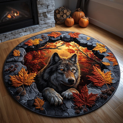 Cave Guardian Quilted Round Mat GFTONT4625