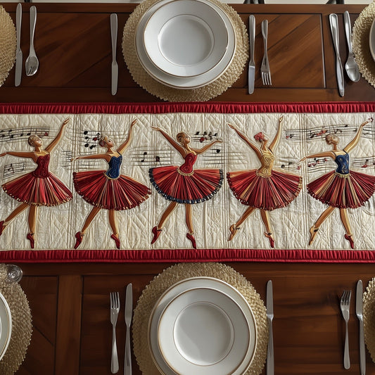 Ballerina Quilted Table Runner GFTONT4630