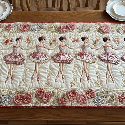Rosie Ballerina Quilted Table Runner GFTONT4631