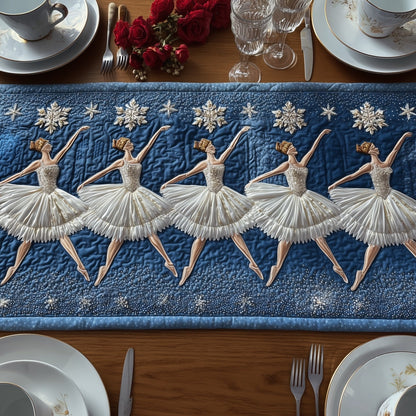 Winter Ballerina Quilted Table Runner GFTONT4636