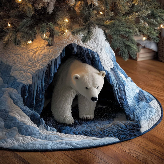 Polar Cave Quilted Tree Skirt GFTONT4655