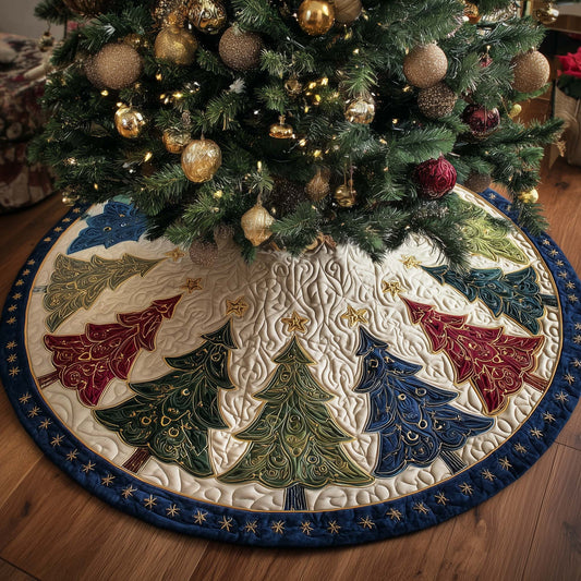 Christmas Evergreen Quilted Tree Skirt GFTONT4658