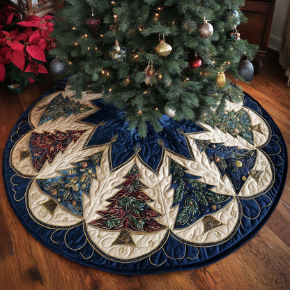 Christmas Evergreen Quilted Tree Skirt GFTONT4660