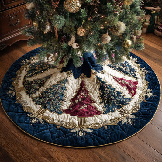 Christmas Evergreen Quilted Tree Skirt GFTONT4661