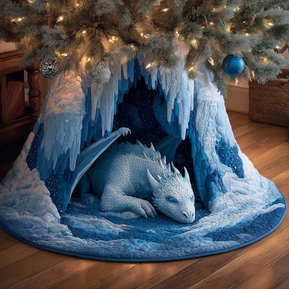 Frozen Tunnel Watcher Quilted Tree Skirt GFTONT4664