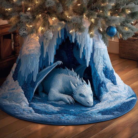 Frozen Tunnel Watcher Quilted Tree Skirt GFTONT4664
