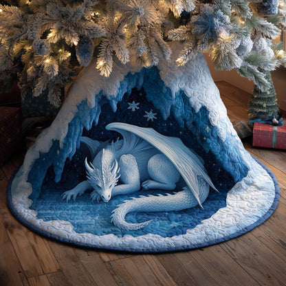 Frozen Tunnel Watcher Quilted Tree Skirt GFTONT4665