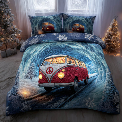 Christmas Ride Duvet Cover Set GFTONT4672