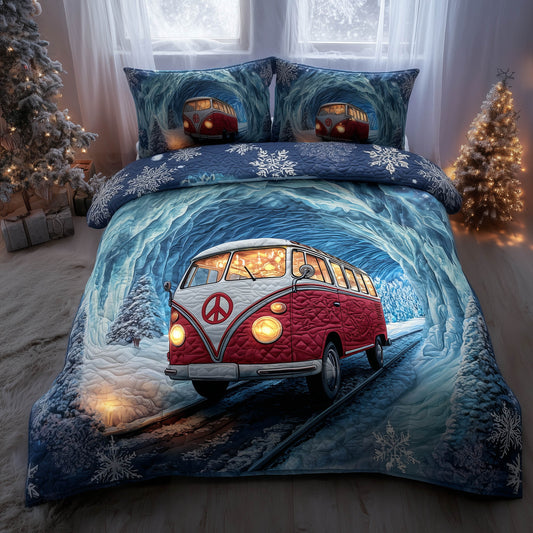 Christmas Ride Duvet Cover Set GFTONT4672