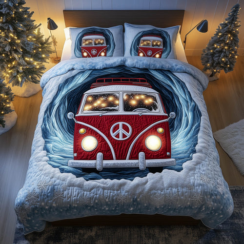 Christmas Ride Duvet Cover Set GFTONT4673