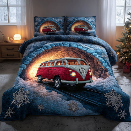 Christmas Ride Duvet Cover Set GFTONT4674