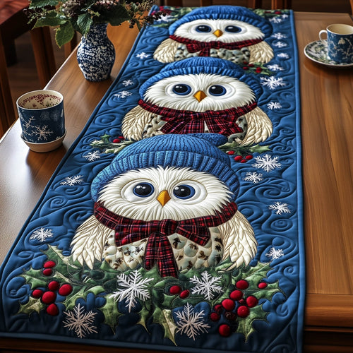 Festive Owl Quilted Table Runner GFTONT4714