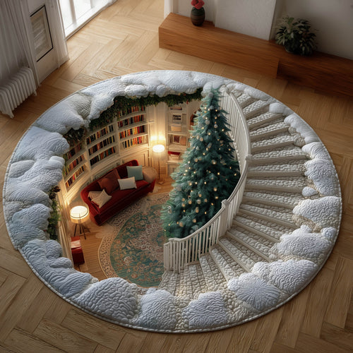 Festive Home Quilted Round Mat GFTONT4738