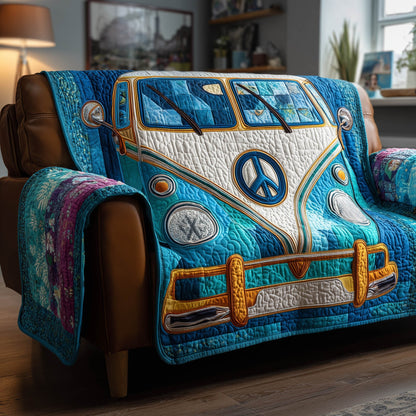 Hippie Van Quilted Sofa Cover GFTONT4756
