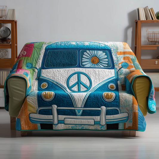 Hippie Van Quilted Sofa Cover GFTONT4757