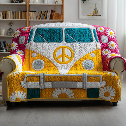 Daisy Ride Quilted Sofa Cover GFTONT4758