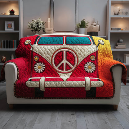 Hippie Van Quilted Sofa Cover GFTONT4762