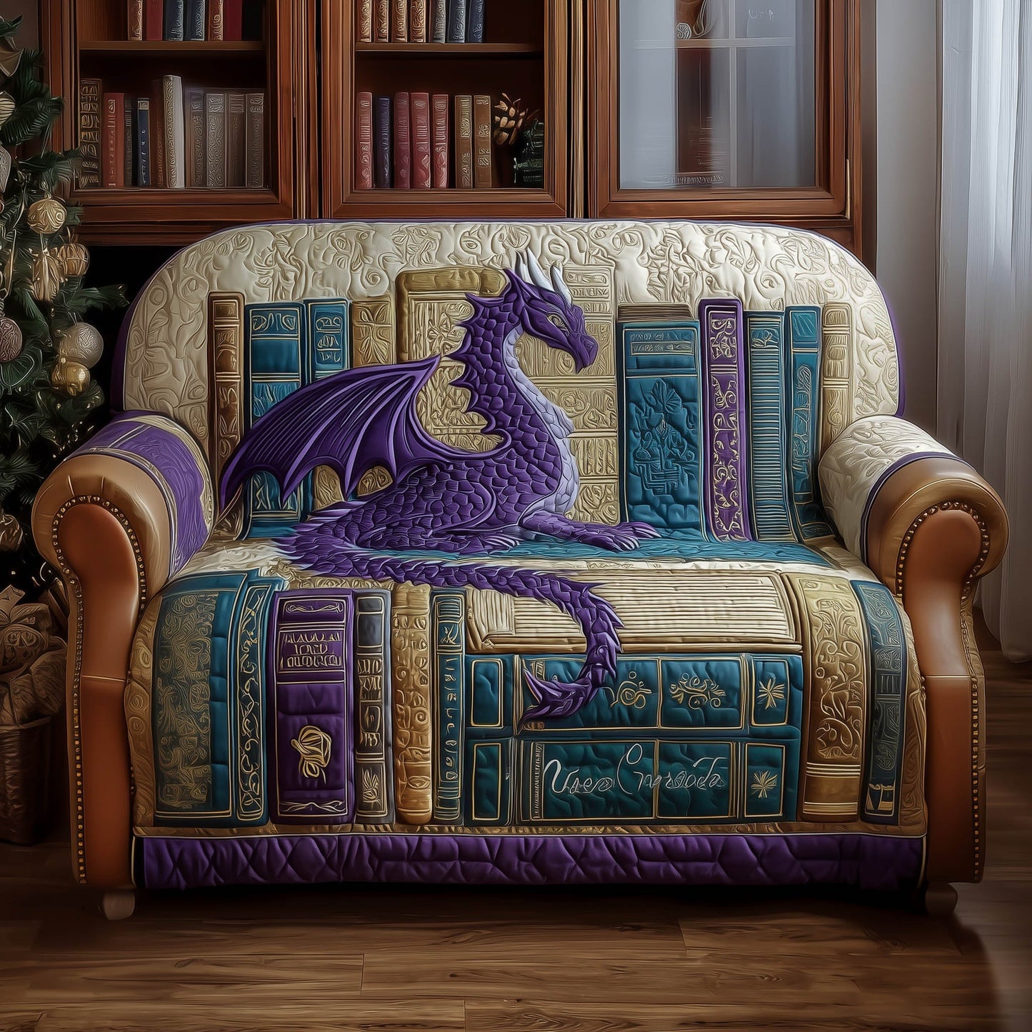 Library Guardian Quilted Sofa Cover GFTONT4775