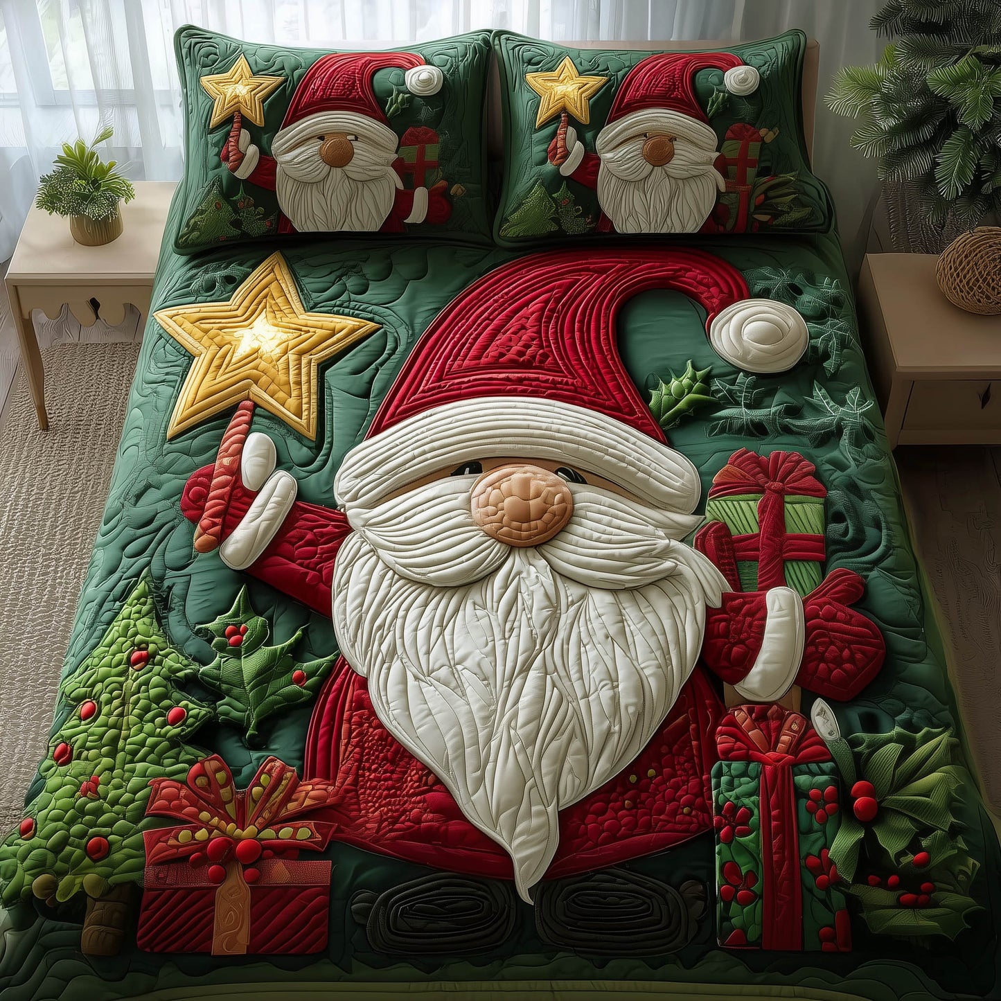 Festive Gnome Duvet Cover Set GFTONT4785
