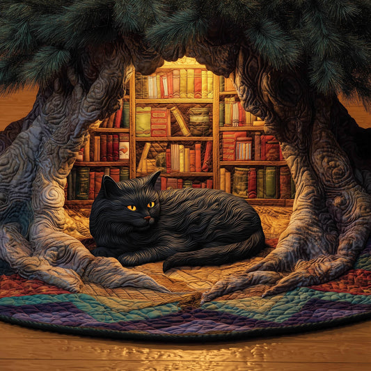 Cat Quilted Tree Skirt GFTONT4823