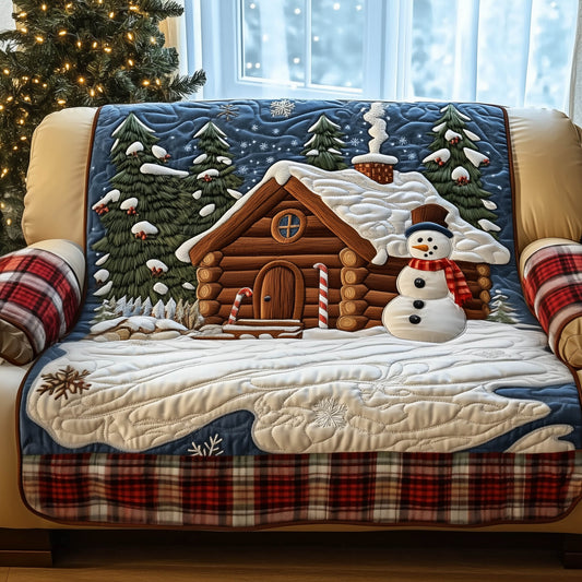 Snow Cabin Quilted Sofa Cover GFTONT4834