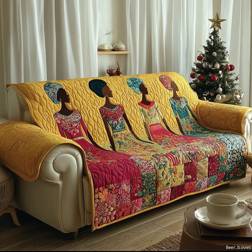 Melanin Quilted Sofa Cover GFTONT4850