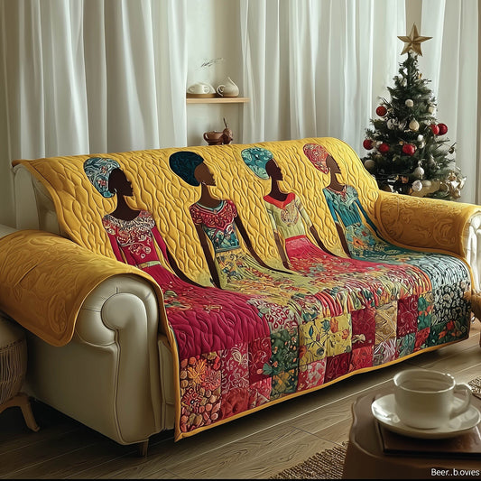 Melanin Quilted Sofa Cover GFTONT4850