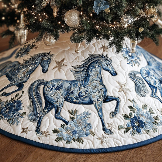 Horse Quilted Tree Skirt GFTONT4855