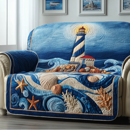 Nautical Lighthouse Quilted Sofa Cover GFTONT4922