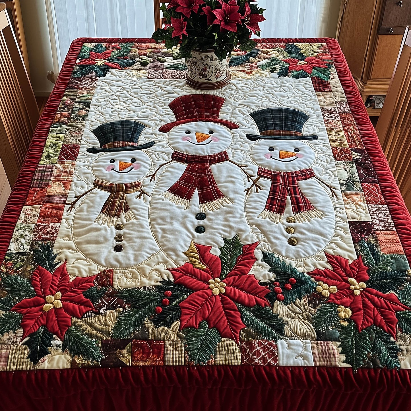 Festive Snowman Tablecloth GFTONT4949