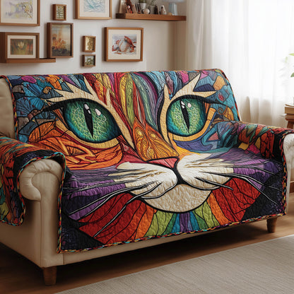 Catitude Quilted Sofa Cover GFTONT4968