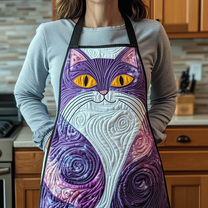 Whimsical Kitten Quilted Apron GFTONT5025