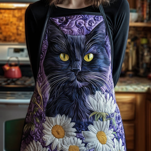Graceful Cat Quilted Apron GFTONT5028