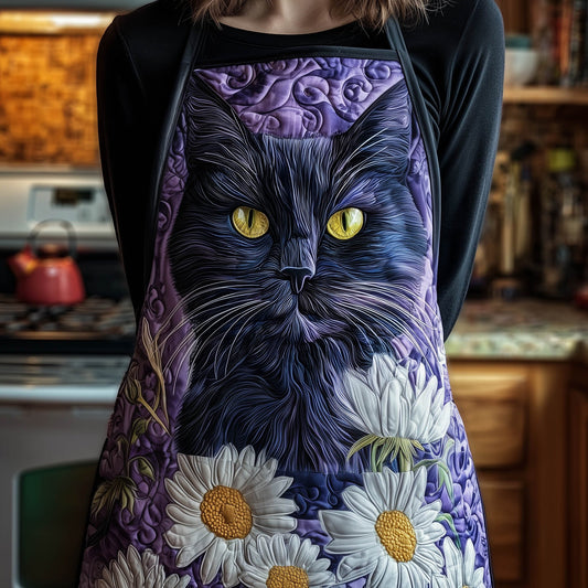 Graceful Cat Quilted Apron GFTONT5028
