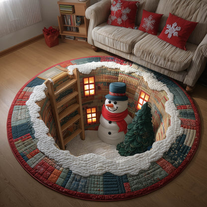 Christmas Buddy Quilted Round Mat GFTONT5046