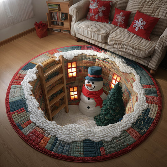 Christmas Buddy Quilted Round Mat GFTONT5046