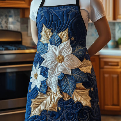 Poinsettia Quilted Apron GFTONT5075