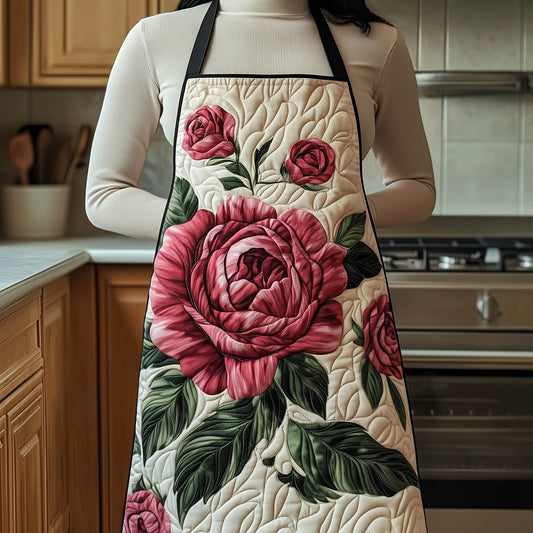 Charming Rose Quilted Apron GFTONT5076