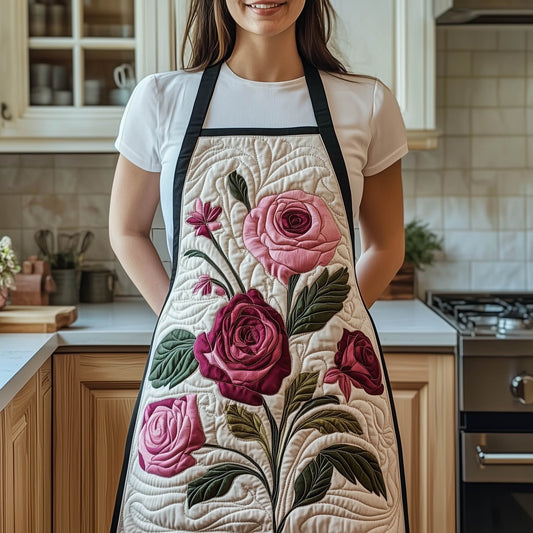 Charming Rose Quilted Apron GFTONT5077