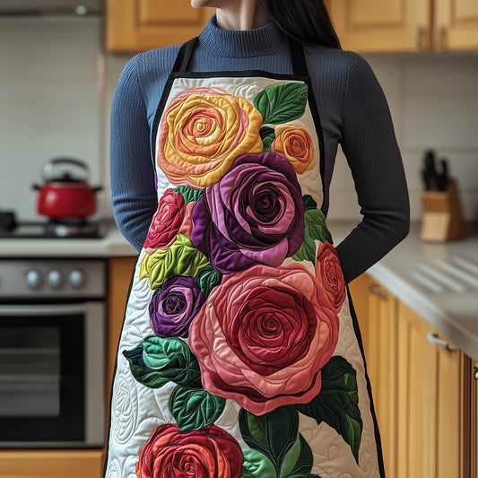 Charming Rose Quilted Apron GFTONT5078