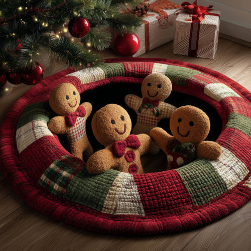 Festive Cookies Quilted Round Mat GFTONT5113