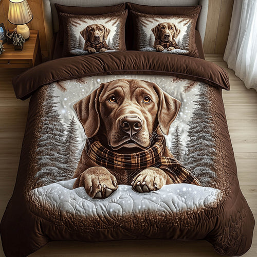 Labrador Holiday Duvet Cover Set GFTONT5121
