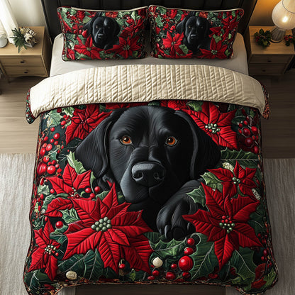 Festive Labrador Duvet Cover Set GFTONT5124
