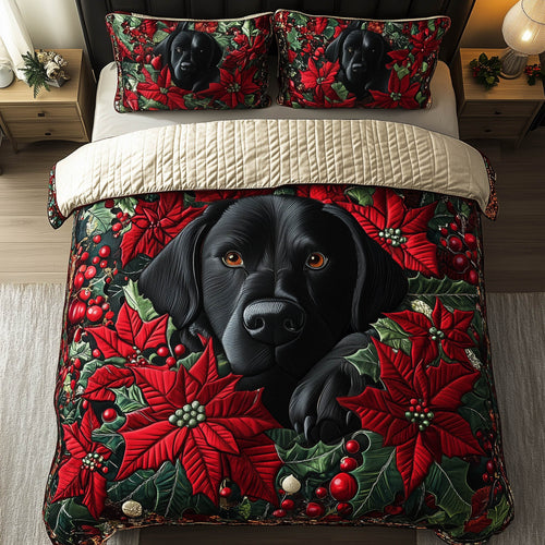 Festive Labrador Duvet Cover Set GFTONT5124